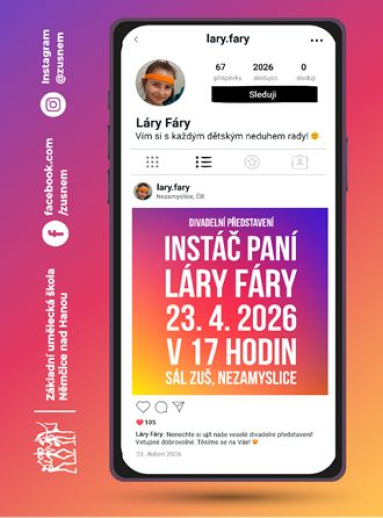 Představení Instáč paní LáryFáry